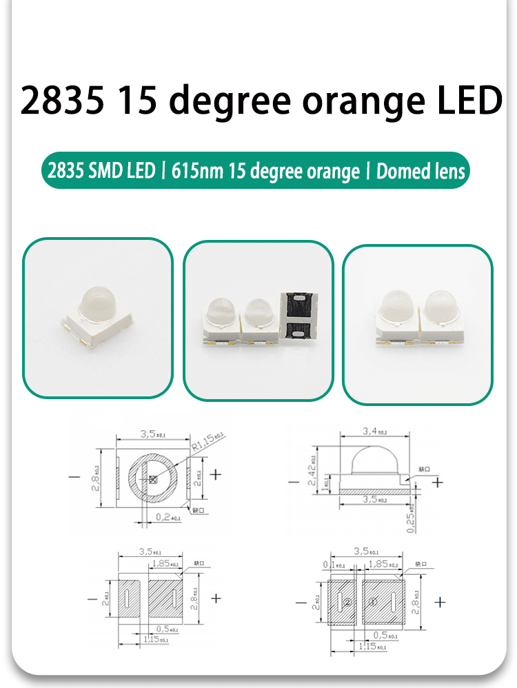 Domed-Lens-Orange-LED-2835-610-615nm-15-degree-2835FOC-61D3L14A15-2835-SMD-LED-Orange-LED-Domed-Lens-15-degree-615nm-610nm-603nm-2835-PLCC-SMD-LED_02