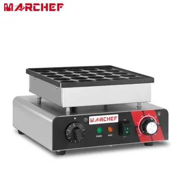 Commercial Stainless Steel 25pcs Non Stick Mini Waffle Maker