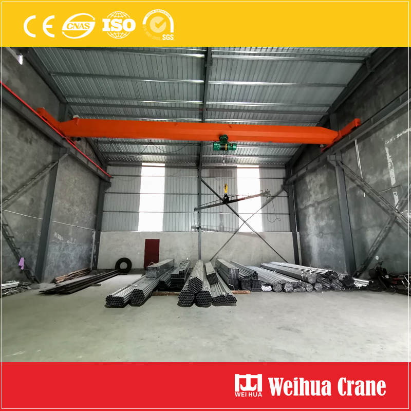 Steel Pipe Handling Single Girder Eot