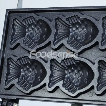 Semi-Automatic Electric Scone Machine/Electric Korean Fish Crisp Maker/Fish Ice Cream Cake Machine