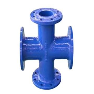 ductile iron underground cross pipe fittings