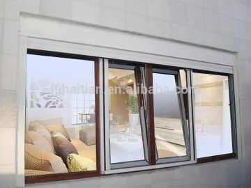Latest home door design PVC tilt and sliding door with good ventilation and fire insulation
