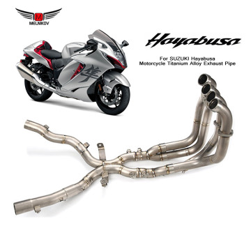 Titanium Alloy Exhaust Pipe for Suzuki Hayabusa 2021-2023