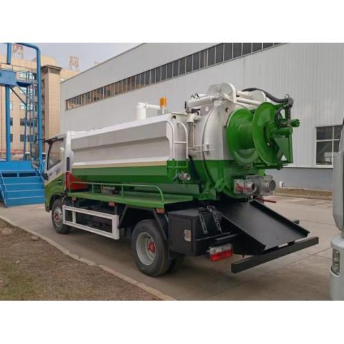 small vacuum sewage suction truck