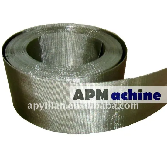 MT SS316 reverse dutch wire mesh as plastic industry filter belt