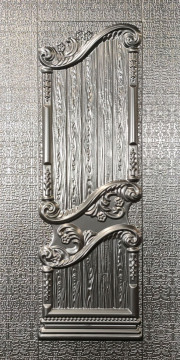 Elegante tela di porte in acciaio stampato