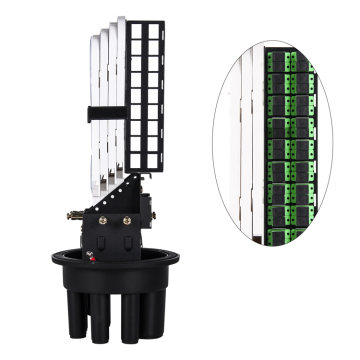 Yaygın olarak kullanılan kubbe şekli 96 çekirdek 1 giriş 4 çıkış fiber optik ekleme kapatma