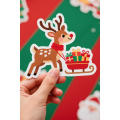 Pegatinas de regalo de Navidad personalizadas