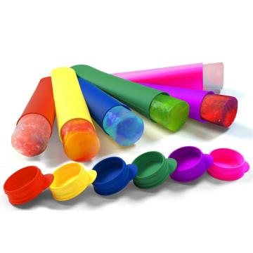 Multicolored Silicone 6PCS Ice Pop Maker Set