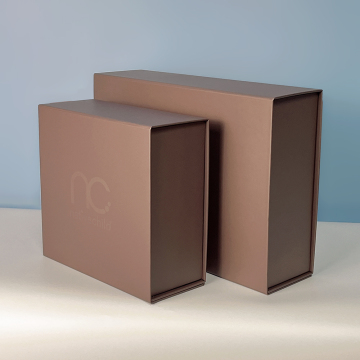 High-Quality Custom Matte Brown Kraft Magnetic Gift Boxes - Wholesale Cardboard Packaging Machines