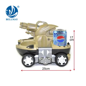 Cool Design and Hard Body Shell Rc Tank Built-in LED Headlamp RC Tank for Wholesale