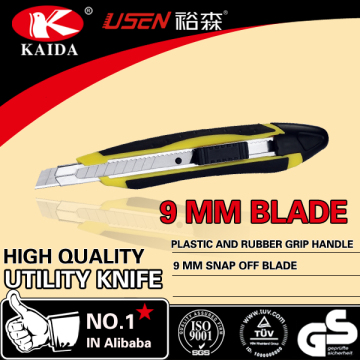 9mm rubber grip cutter knife wallpaper knife