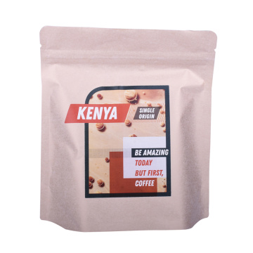 Laminated Kraft Kaffe Packed Coffee Packages Bags Supply