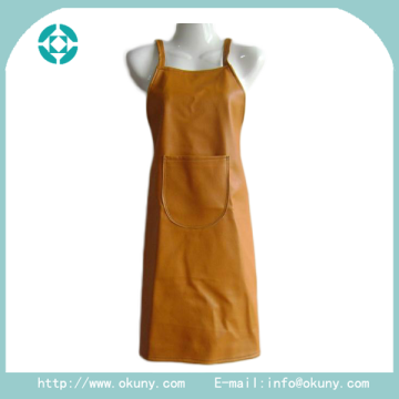 Restaurant pu aprons kitchen used pu aprons cooking aprons