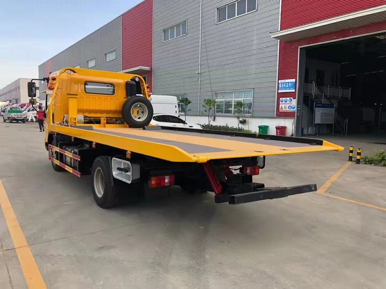 Homan العلامة التجارية New Flatbed Tow Truck Inphilippines