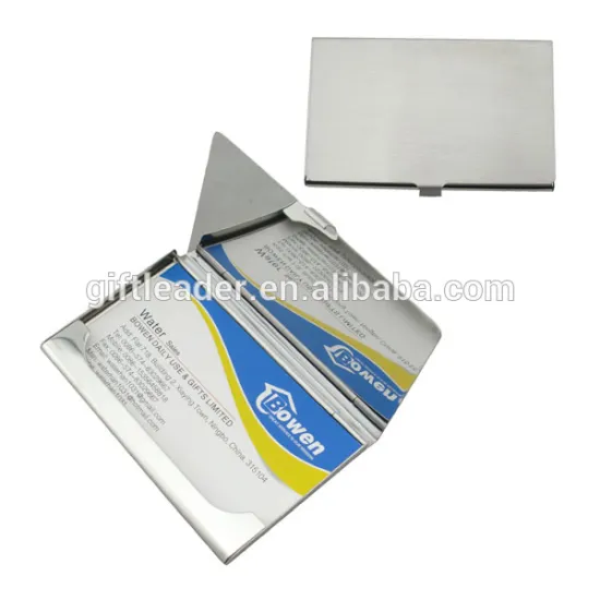 Stainless Steel Business Name Card Holder