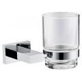 Hotel Style Square Series Glass Holder With Cup