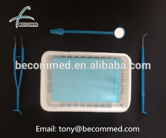 2015 New Products 5 in 1 disposable dental instruments kit