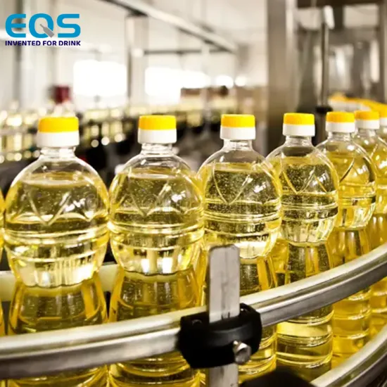 Automatic Sunflower Olive Cooking Oil Filling, Capping, Sealing, and Labeling Machine Plant