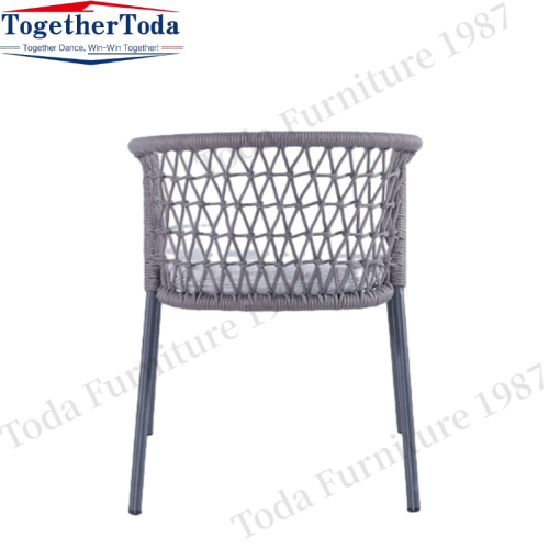 Wicker chairs for outdoor garden Hotel reception chairs