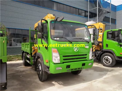 2ton Dayun Truck mounted Cranes