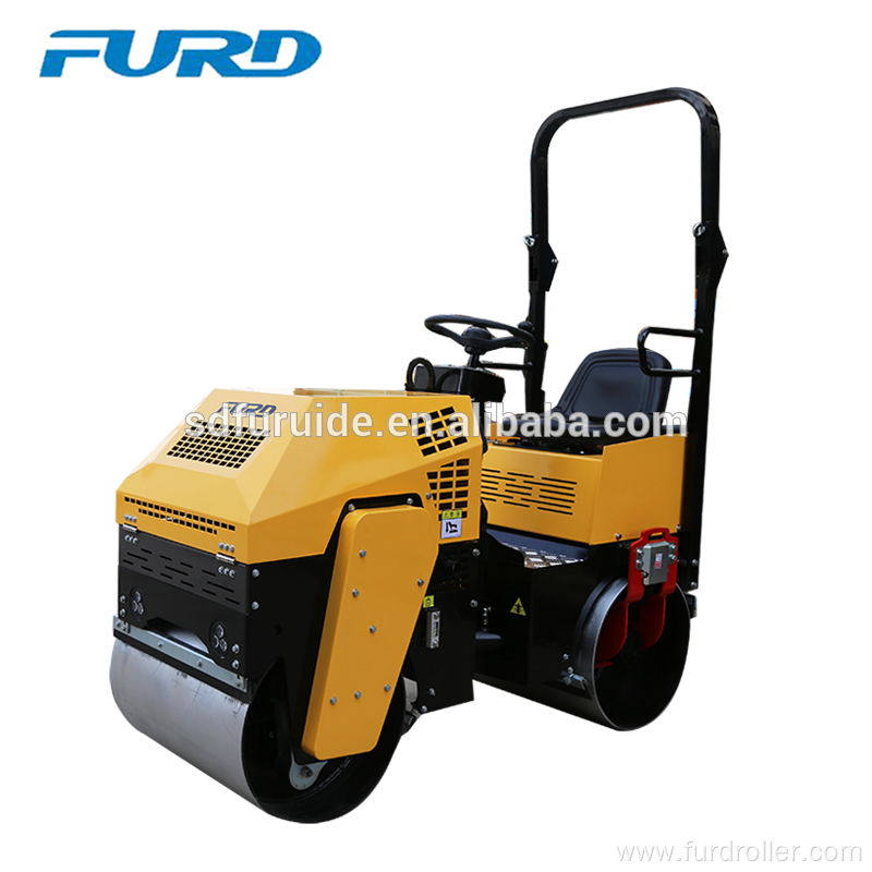 Hydraulic Steel Wheel 1 Ton Tandem Road Roller (FYL-880)