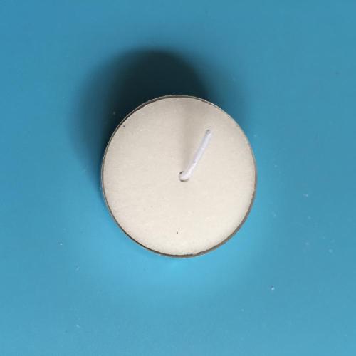 Church Religous White Round Mini Tealights Candle