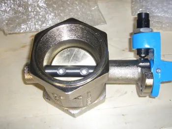 Aluminum Bronze O-ring Disc Stainless Steel Butterfly Valves For Waterworks