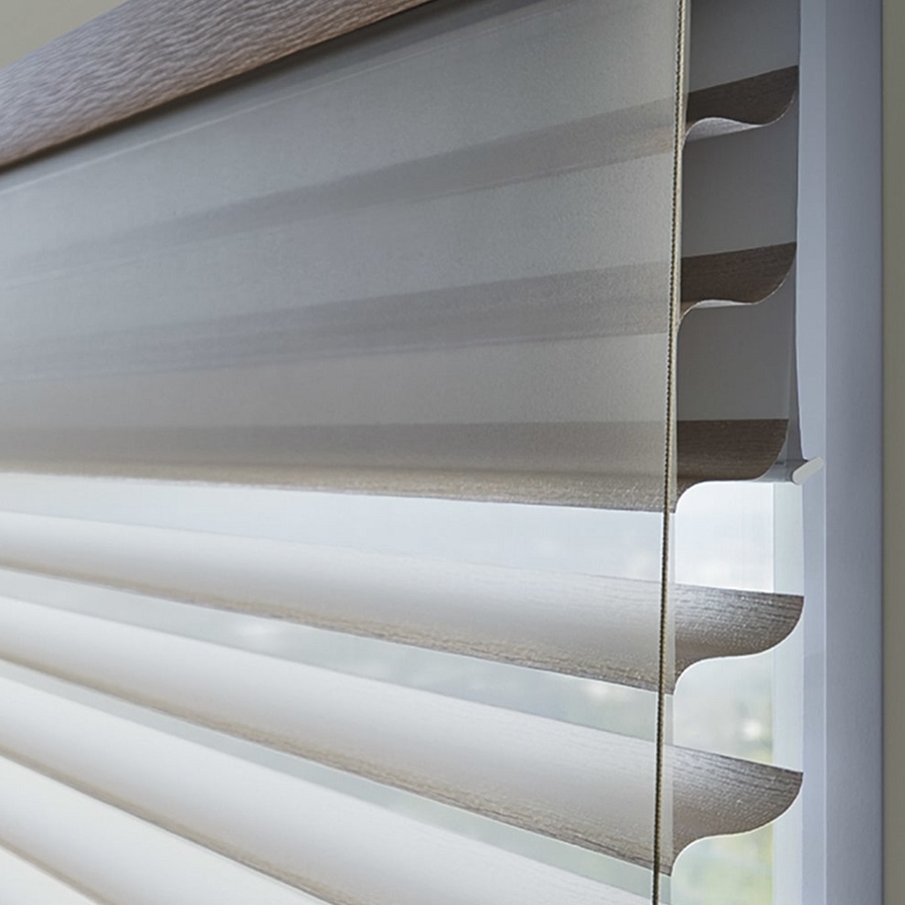 Electric Triple Layers Shangrila Sheer Shadings, High Quality Electric ...