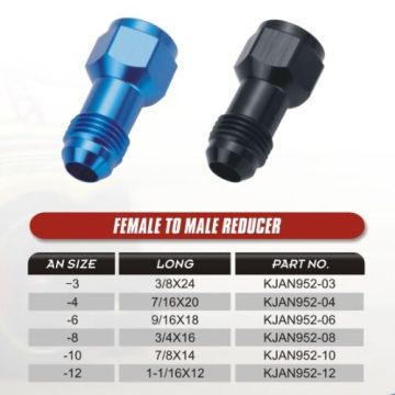 Female to male reducer