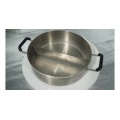 Double Pot Induction Cooker with Cover Dual hot pot for induction cooker with lid Supplier