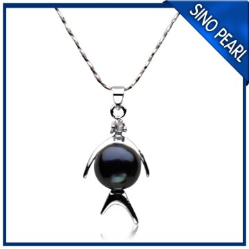 AA 10-11MM Beautiful Design Angel Pendant Costume Jewelry PP030