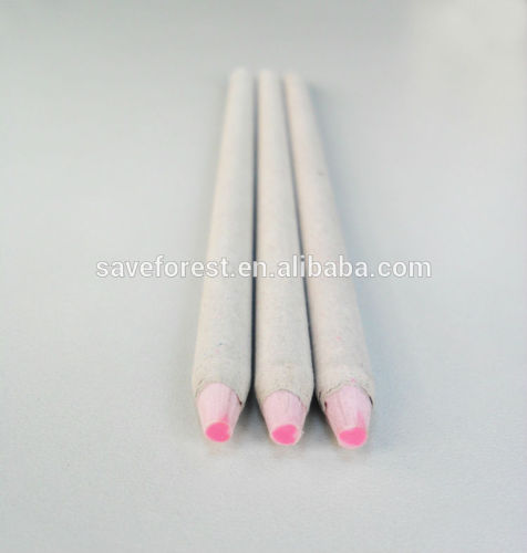 Double sides HB pencil with heart shape eraser