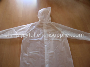 Re-usable Peva Raincoat For Adult 