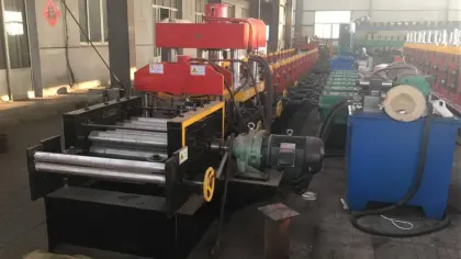 two waves highway protecting plate machine