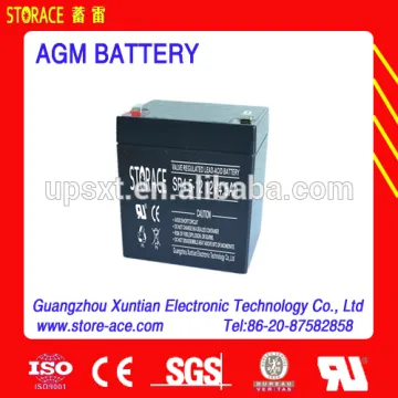 Small 12v 4.5ah rechargeable battery