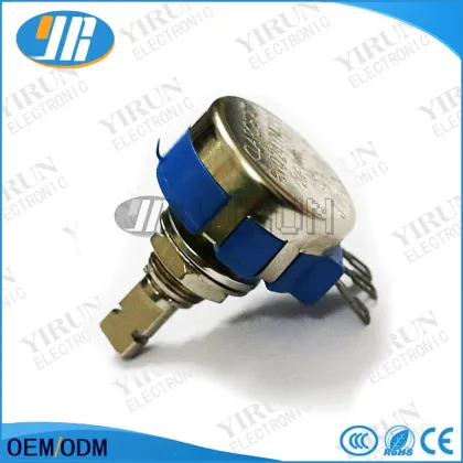 TOCOS Racing Game 2W Rotary Potentiometer Pot RVQ24YN03-25F B502 B103 25mm Ultra-long Life Half Shaft