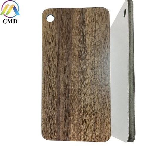 Sydney Spotted Gum/High Gloss White ACP Sheet