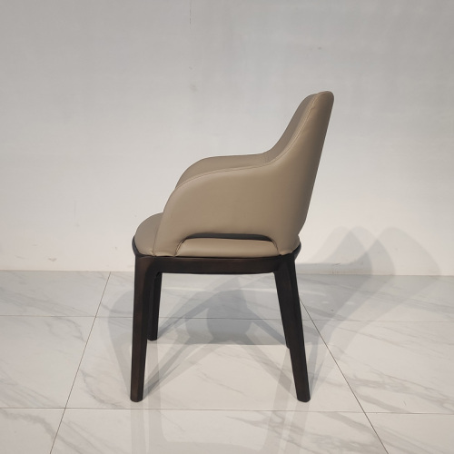 Modern Dining Chair A Leather Dining chair furniture with novel design Manufactory