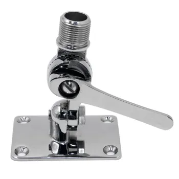 Adjustable 316 Stainless Steel Marine Antenna Base for Boats/Yachts