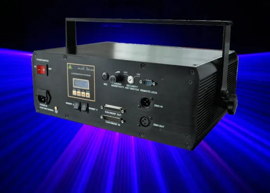 Super Brightness Imax 2.0b Blue Animation Laser Light, Disco Laser Light For Pub, Bar