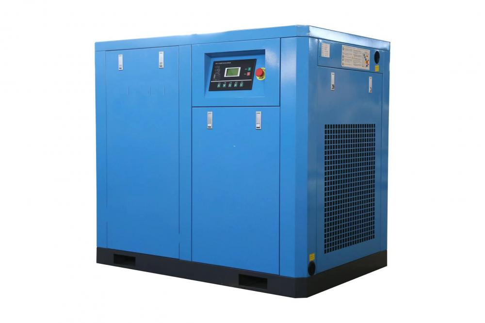 Screw type permanent magnet inverter air compressors