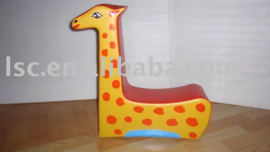 kids giraffe soft play seat (children's vehicle toys)