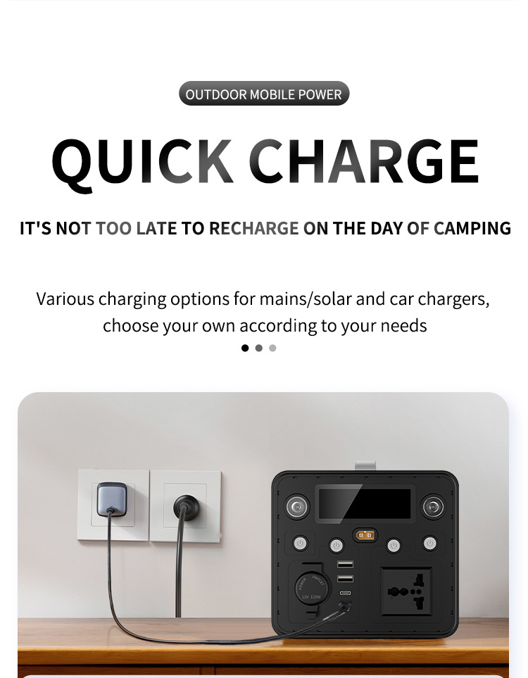 Portable Power Station 600W