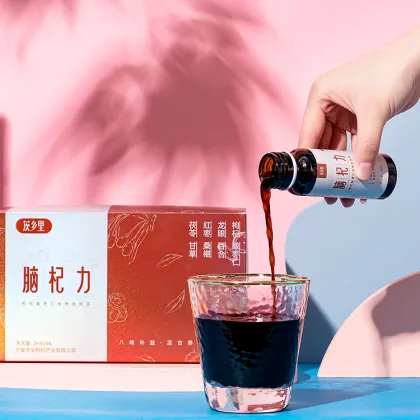 Goji berry jujube kernel walnut peptide compound drink