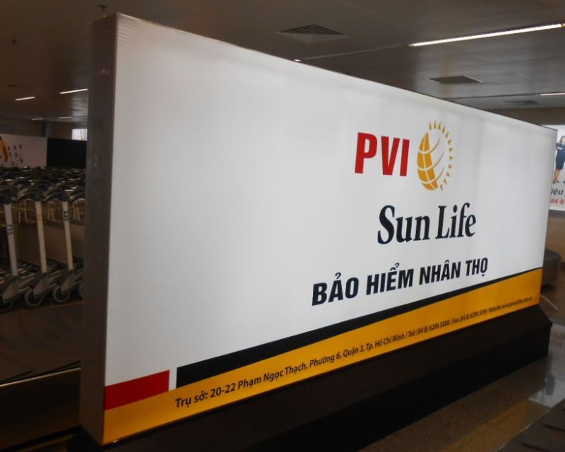 Double Side Advertising Light Box LED Display