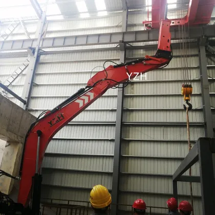 YZH hydraulic type pedestal boom