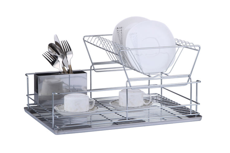 2 Tier 201 Ss Dish Rack