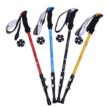 Ultralight Carbon Fiber Folding Hiking Poles for Nordic Trekking