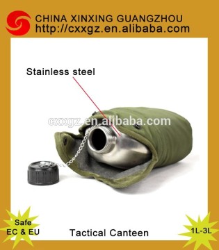 Military stainless steel training Canteen